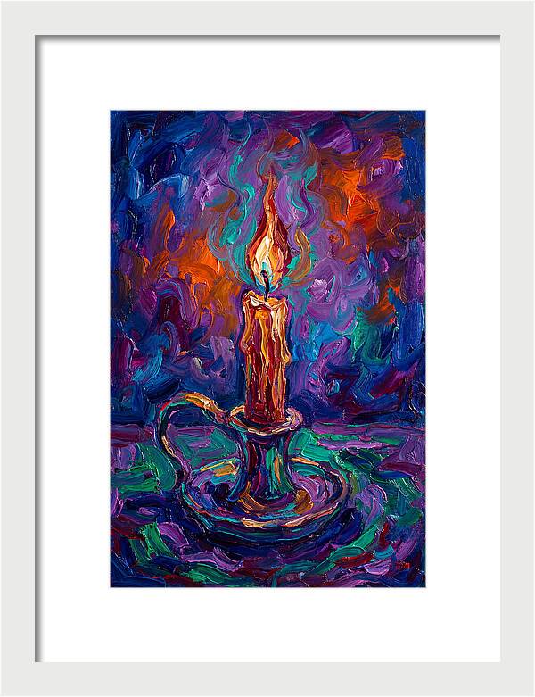 Burning Candle Glow