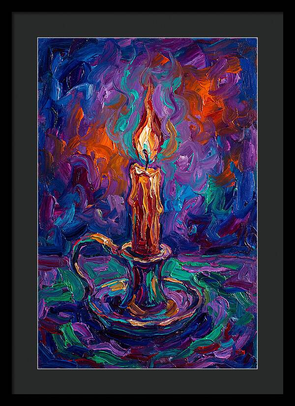 Burning Candle Glow