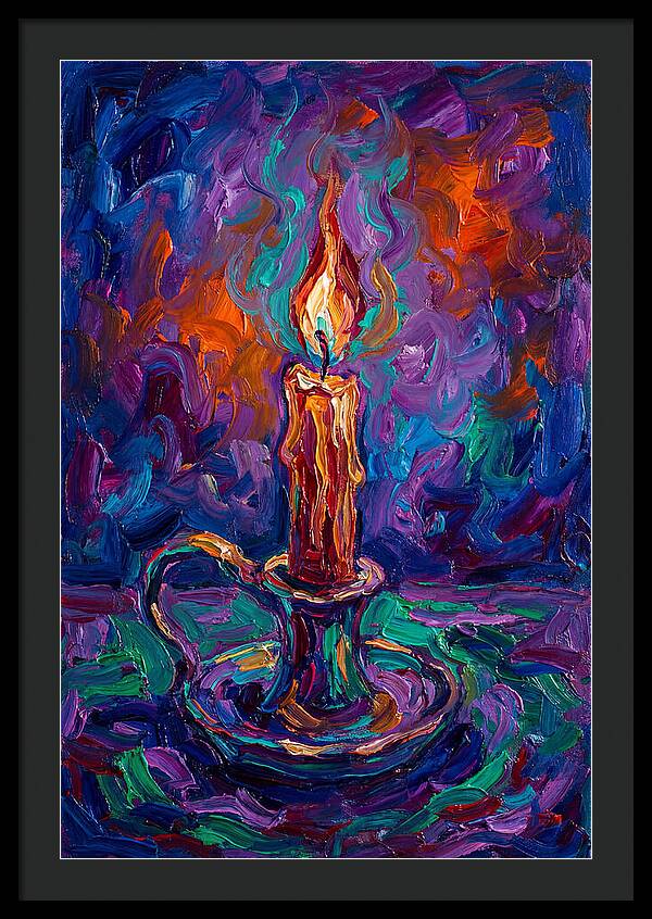 Burning Candle Glow