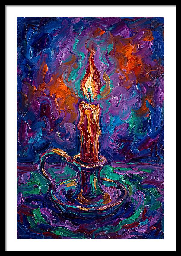 Burning Candle Glow