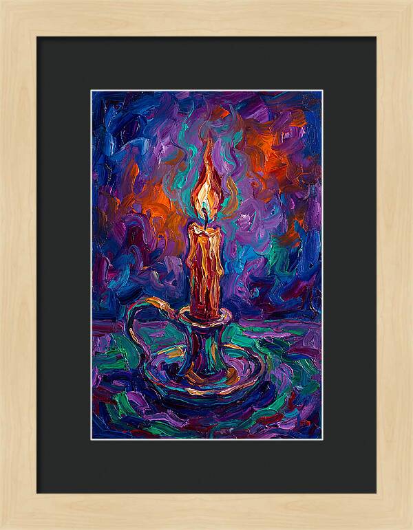 Burning Candle Glow