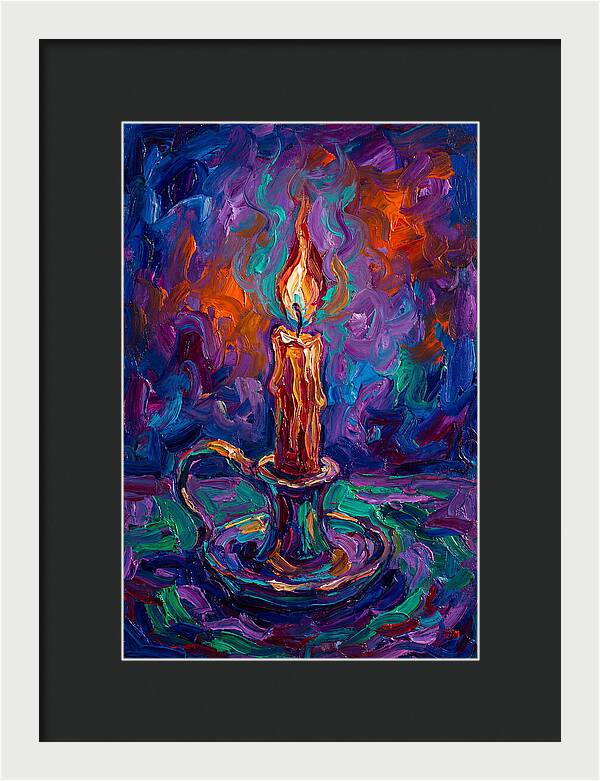 Burning Candle Glow