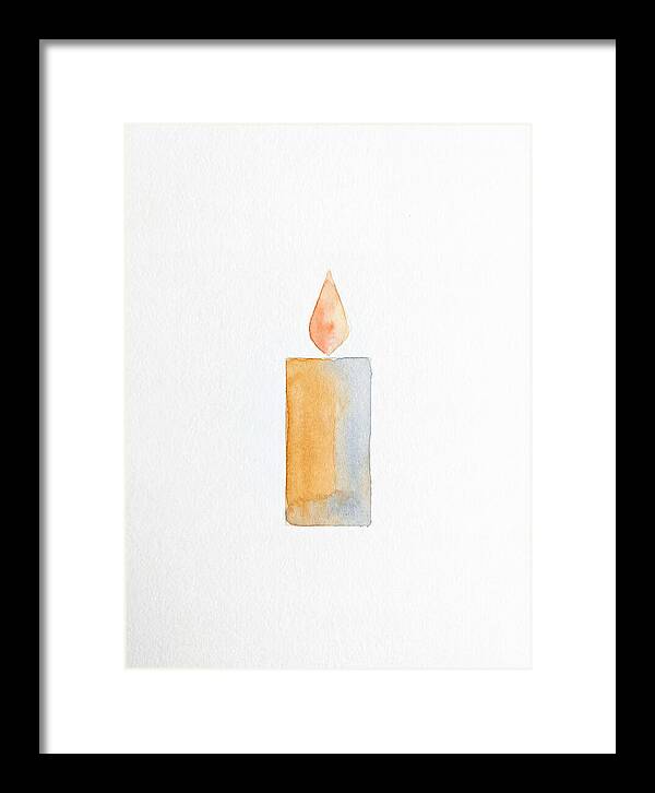 Burning Candle Minimalism