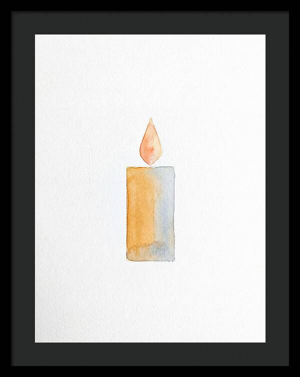 Burning Candle Minimalism
