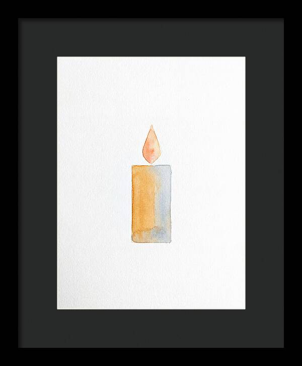 Burning Candle Minimalism