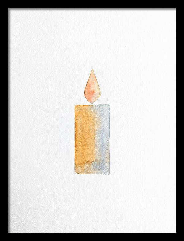 Burning Candle Minimalism