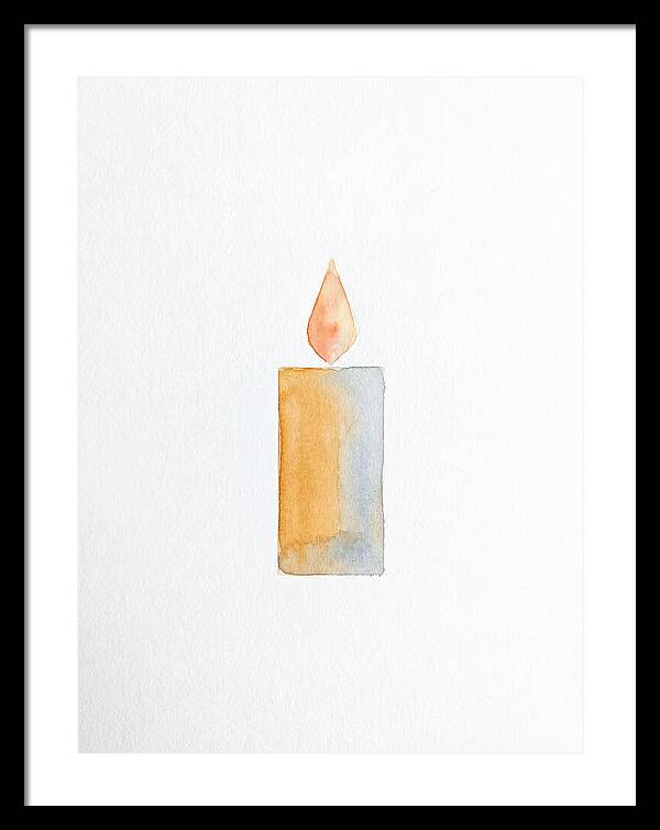 Burning Candle Minimalism