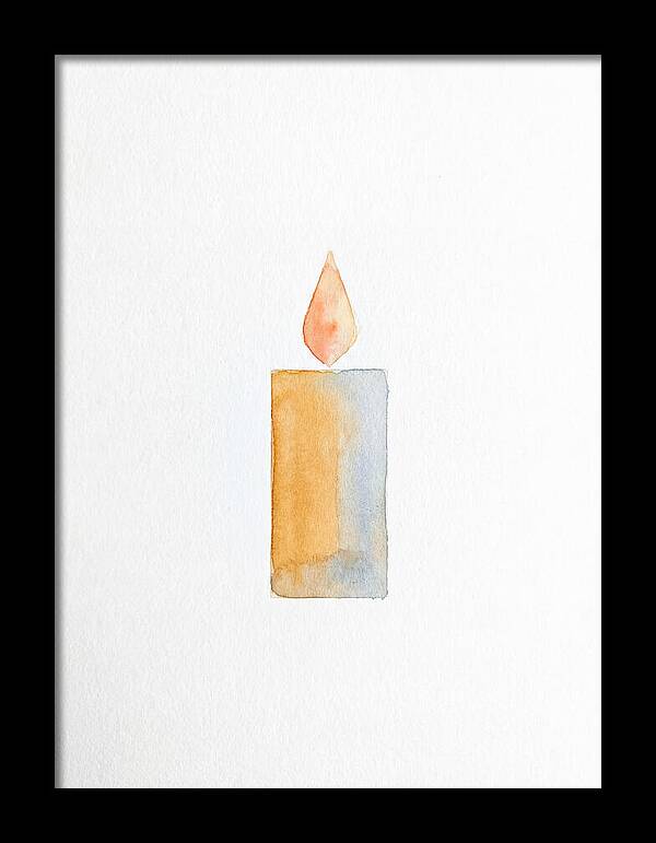 Burning Candle Minimalism