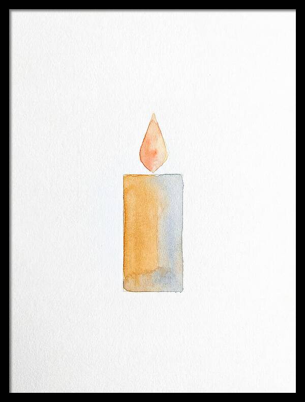 Burning Candle Minimalism
