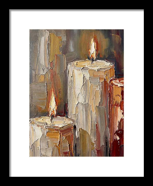 Burning Candle Serenity