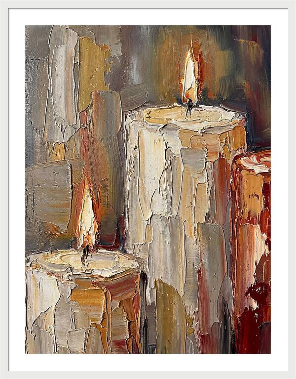 Burning Candle Serenity