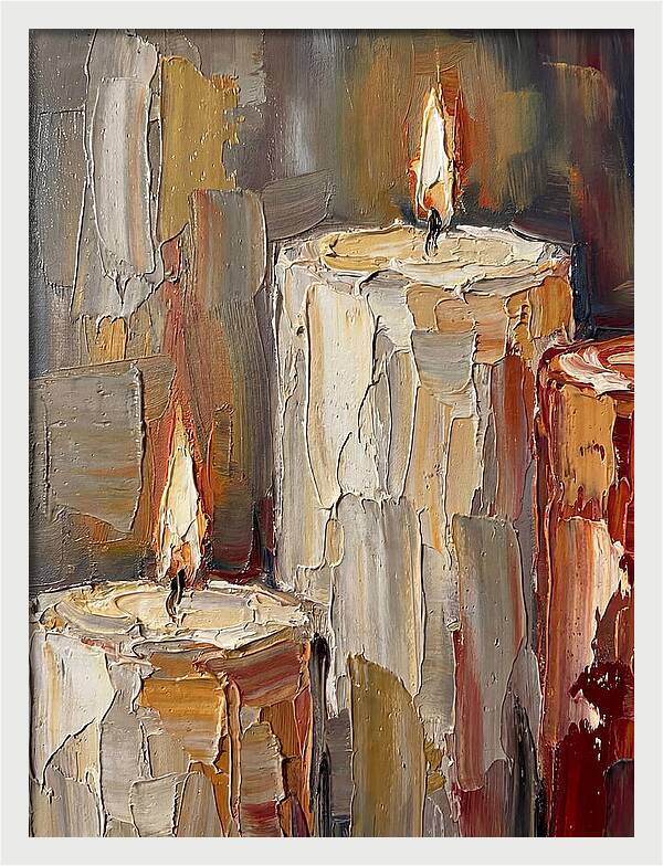 Burning Candle Serenity