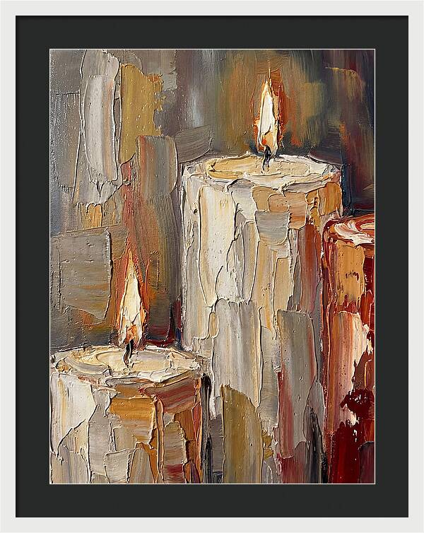 Burning Candle Serenity
