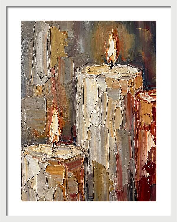 Burning Candle Serenity