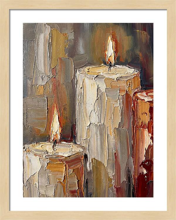 Burning Candle Serenity