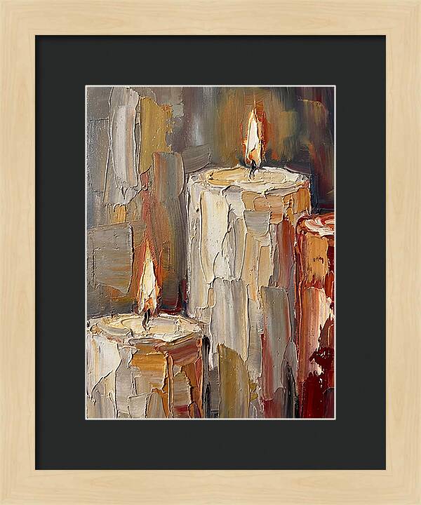 Burning Candle Serenity