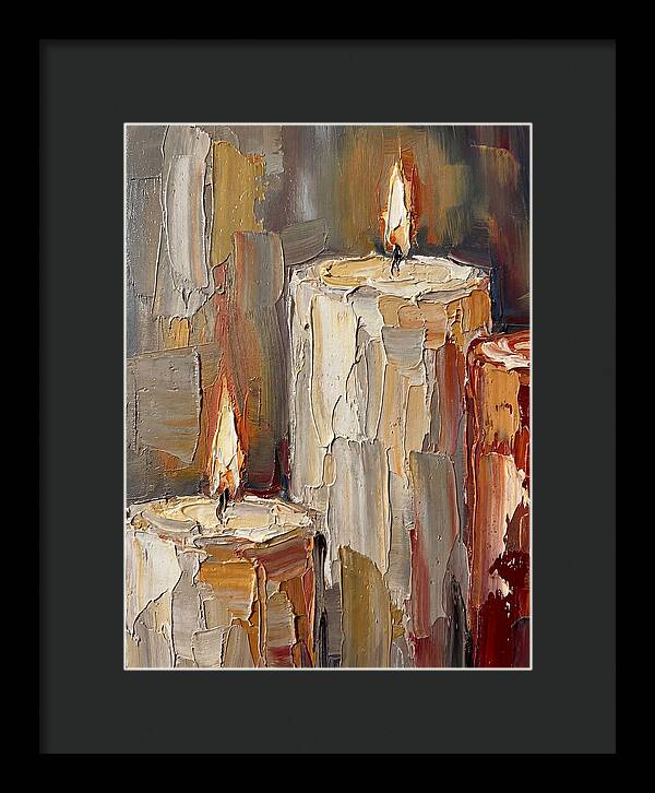 Burning Candle Serenity