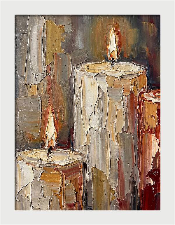 Burning Candle Serenity