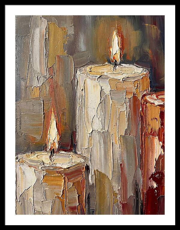 Burning Candle Serenity