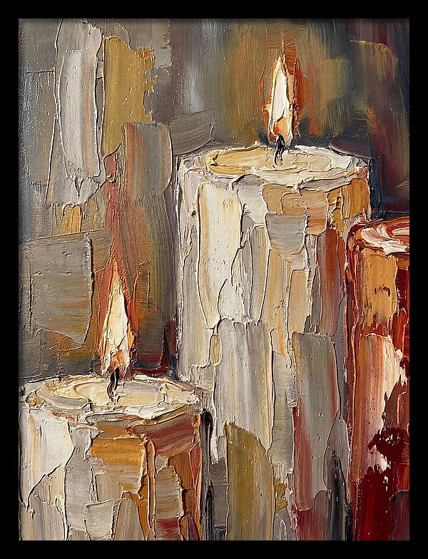 Burning Candle Serenity