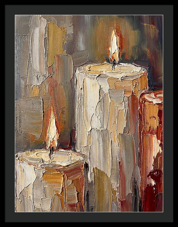 Burning Candle Serenity