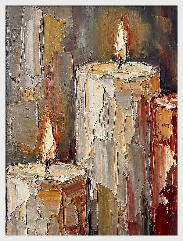 Burning Candle Serenity