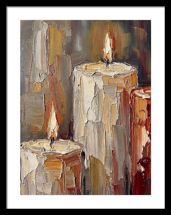 Burning Candle Serenity