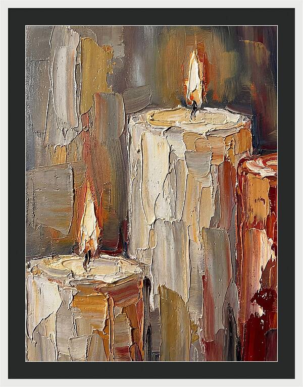 Burning Candle Serenity