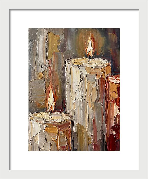 Burning Candle Serenity