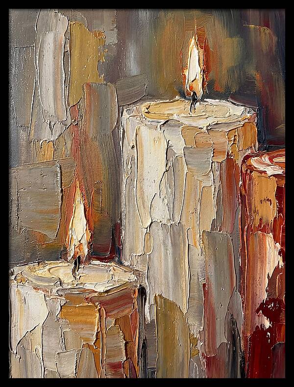 Burning Candle Serenity