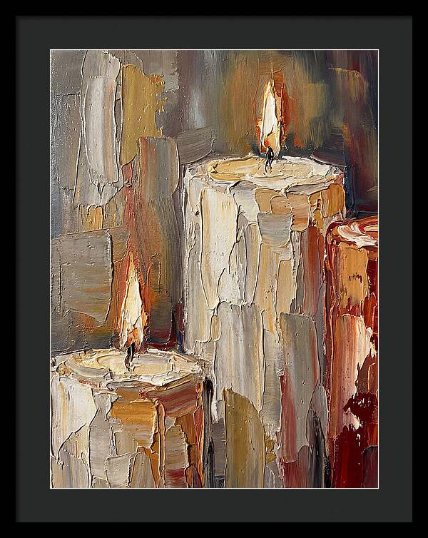 Burning Candle Serenity