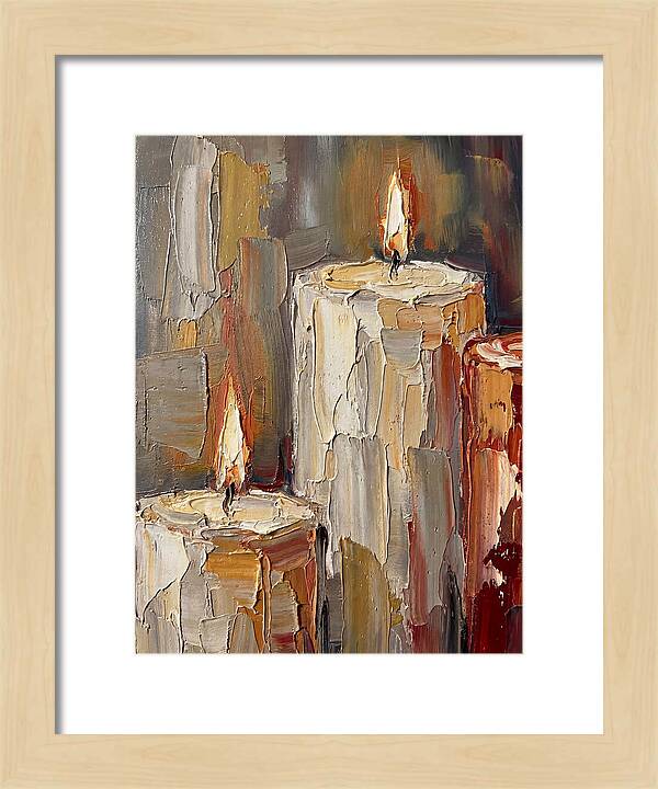Burning Candle Serenity