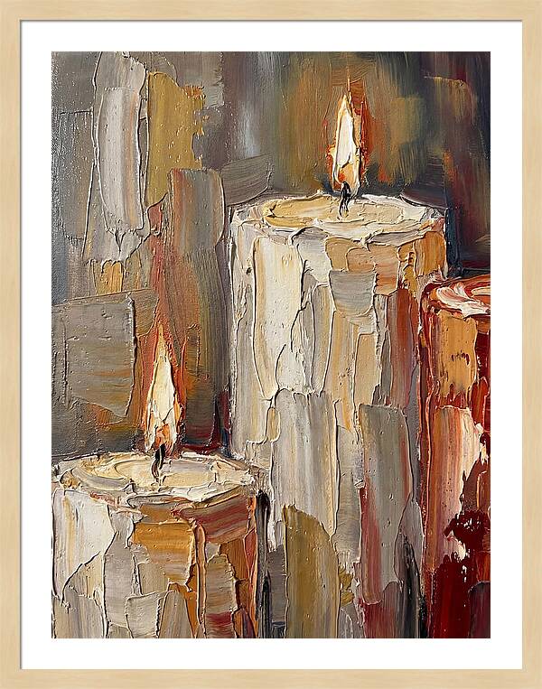 Burning Candle Serenity