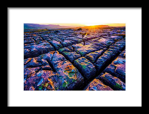 Burren Limestone Sunset
