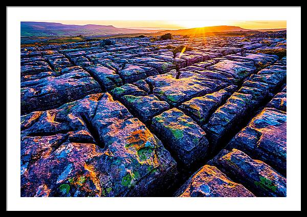 Burren Limestone Sunset