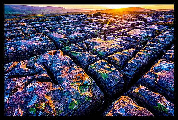 Burren Limestone Sunset