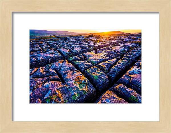 Burren Limestone Sunset
