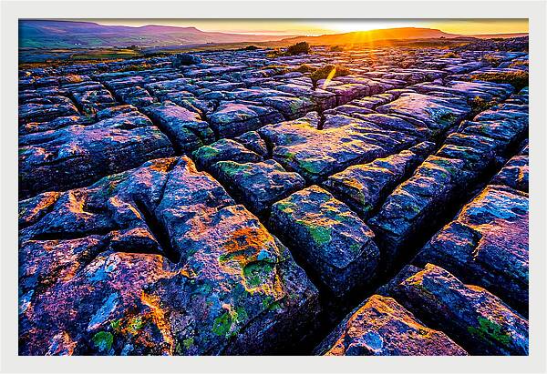 Burren Limestone Sunset