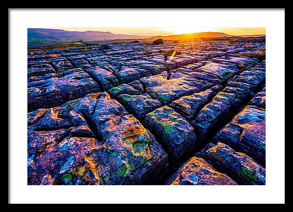 Burren Limestone Sunset