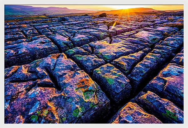 Burren Limestone Sunset