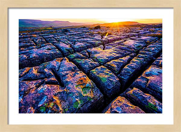Burren Limestone Sunset