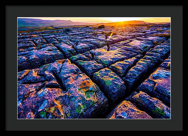 Burren Limestone Sunset