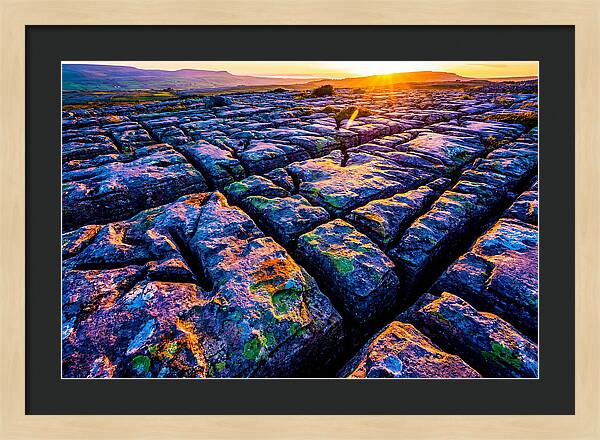 Burren Limestone Sunset