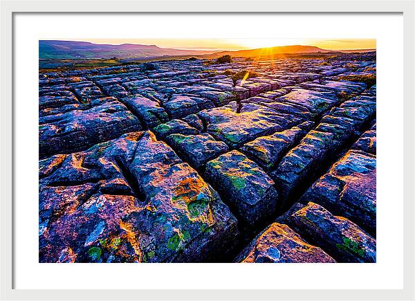 Burren Limestone Sunset