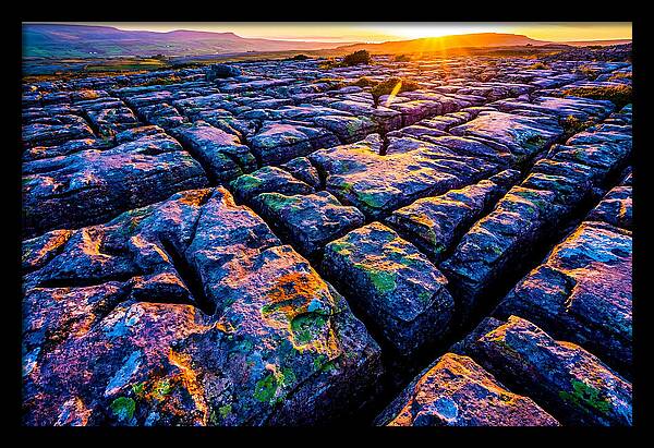 Burren Limestone Sunset