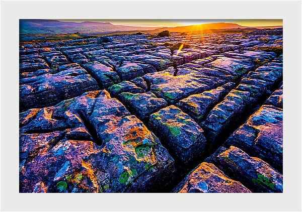 Burren Limestone Sunset