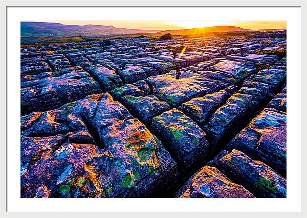 Burren Limestone Sunset