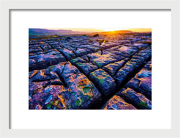 Burren Limestone Sunset