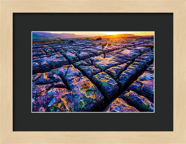 Burren Limestone Sunset
