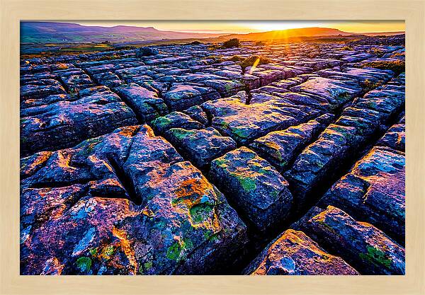 Burren Limestone Sunset